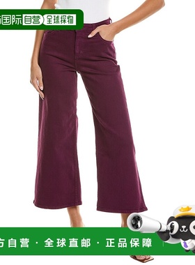 自营 johnny was约翰尼是小姐紫色阔腿牛仔裤-紫色 美国奥莱直发