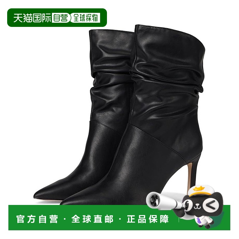 自营 jessica simpson杰西卡 辛普森Elisiti Scrunch Boot女式黑Z