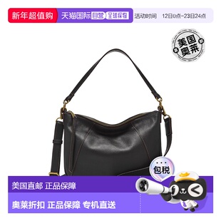 自营Fossil化石Skylar女士单肩斜挎包调节时尚 美国奥莱直发