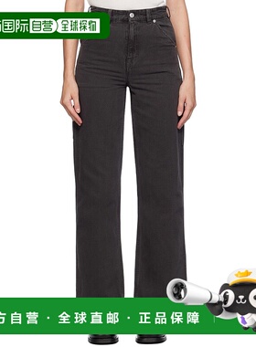 1h可退 香港直邮潮奢 Our Legacy 女士 黑色 Trade 牛仔裤 W4245T