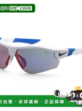 自营Nike Men's 72 mm White Sunglasses - white 美国奥莱直发