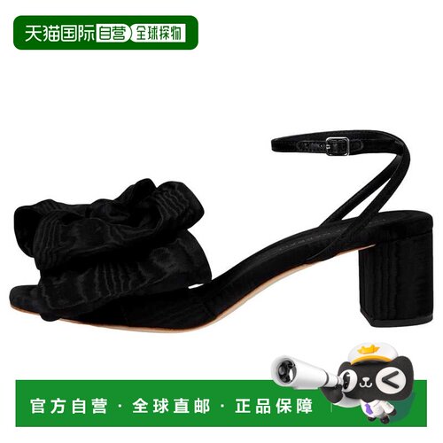 自营Loeffler Randall Carmen中弓凉鞋黑色CARMEN-MO-黑色女士-黑