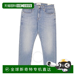 美国直邮 klein 1h可退 calvin 直筒宽松 男士 牛仔裤