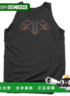 自营 gildan蝙蝠侠大战人 Tech Batman Logo 成人背心 - 炭灰色