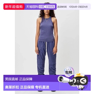 自营John Elliott Supima Tank Top Womens Violet Racerback Cre