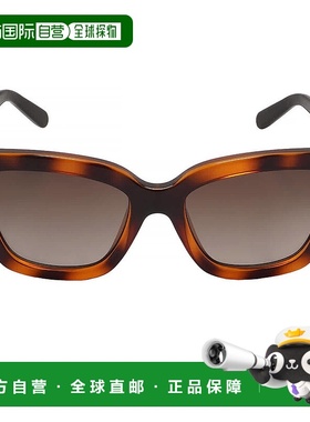 自营Salvatore Ferragamo Brown Gradient Rectangular Ladies Su