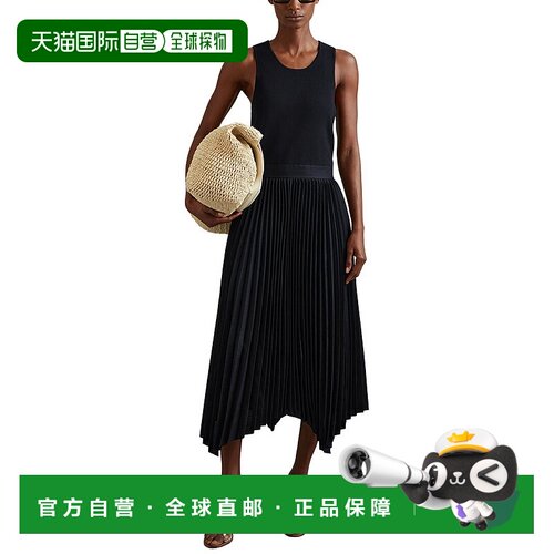 自营Reiss Marnie Dress - Navy 吊带连衣裙美国奥莱直发