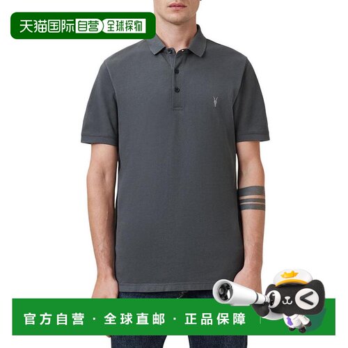 1h可退 【美国直邮】all saints 男士 Polo衫短袖