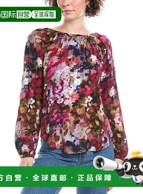 自营 bella dahl贝拉 达尔 Raglan 上衣 - 紫色 美国奥莱直发长袖