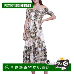 Oriel 自營 agence古董白色多色復(fù)古狩獵裝 連衣裙 古董白色