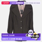 Rinaldi Jacquard Black 自营Marina pink Patterned Knit Single