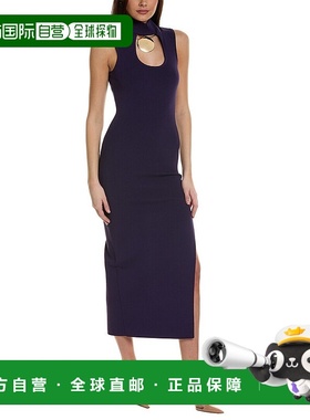 自营 Nicholas Ella 中长连衣裙 - 紫色 美国奥莱直发