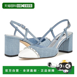 west 女士 单鞋 美国直邮 凉鞋 玖熙粗跟女鞋 nine 休闲鞋 时尚