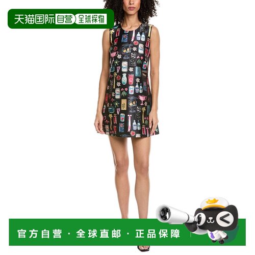 自营Amanda Uprichard Benedict Dress - black 美国奥莱直发