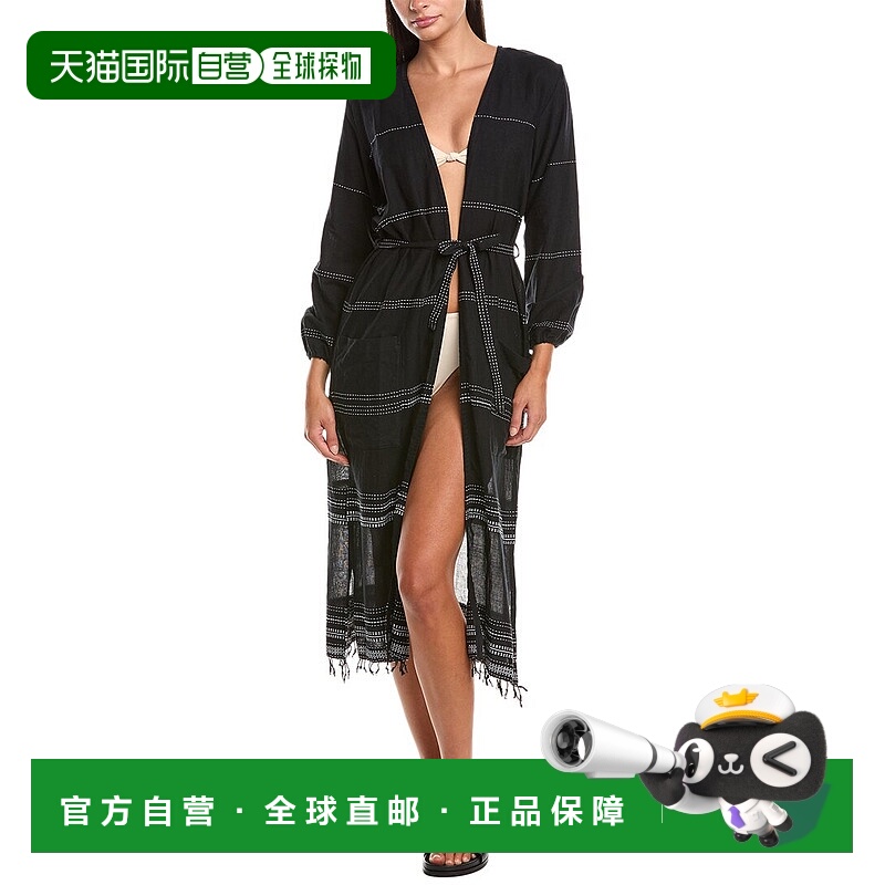 自营 lemlem会员 晚礼服 - 黑色 美国奥莱直发连衣裙