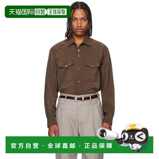 男士 Lemaire 棕色 Convertible 衬 1h可退 Collar 香港直邮潮奢