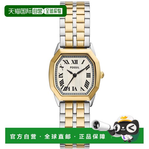 自营Fossil Women's Harlow Cream Dial Watch - cream 美国奥莱