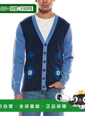 自营Brodie Cashmere Navajo Wool & Cashmere-Blend Cardigan -