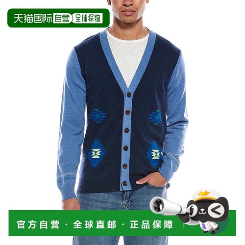 自营Brodie Cashmere Navajo Wool & Cashmere-Blend Cardigan -