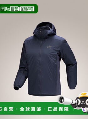 自营 加拿大直发始祖鸟ATOM HOODY男阿童木防风连帽冲锋衣棉服