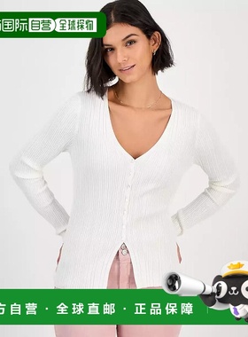 1h可退 【美国直邮】ultra flirt 女士 毛衣针织衫开衫