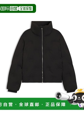 自营hugo bossStacked-logo jacket with water-repellent finish