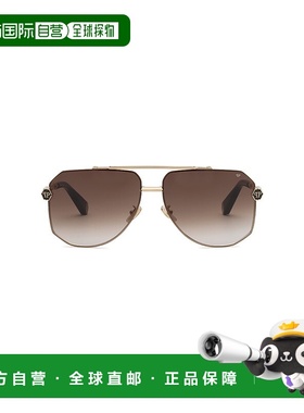 自营philipp pleinSunglasses PLEIN ROYAL - rose gold 美国奥莱