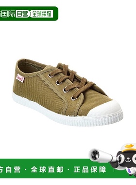 自营 Cienta 帆布运动鞋 - 绿色 美国奥莱直发