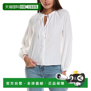 白色 自营 连肩衬衫 Dahl长袖 美国奥莱直发 Bella