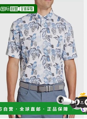 自营 Walter Hagen Polo衫男式白色印花短袖高尔夫SRT278-多色 美