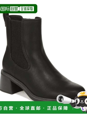 自营Dr. Scholl's Redux Chelsea Women's Black Block Heel Ankl