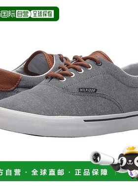自营Tommy Hilfiger Phero Sneakers Men's Blue Cognac Lifestyl