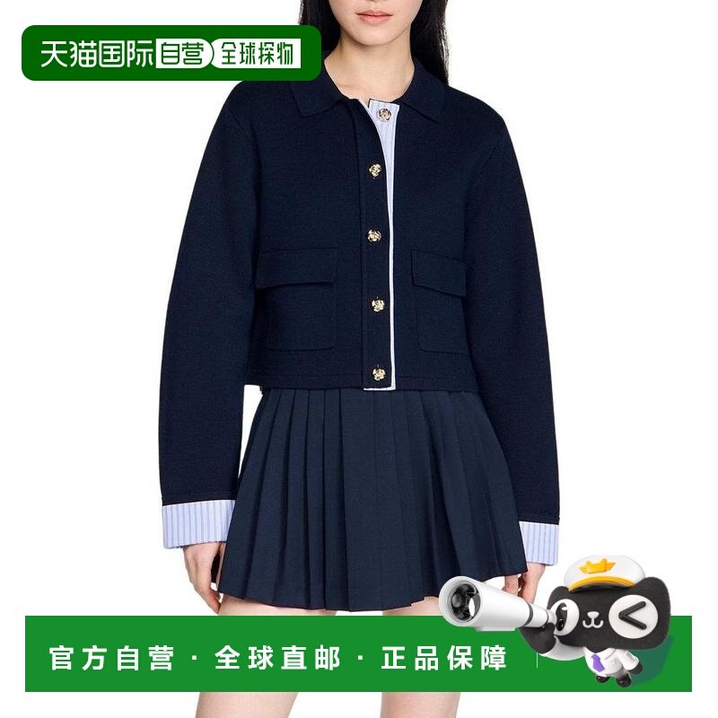 1h可退 【美国直邮】sandro 女士 Polo衫,女装/女士精品,POLO衫,淘宝优惠券,粉丝福利购,淘宝优惠卷