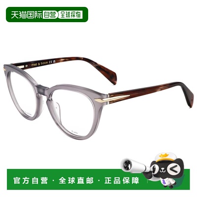 自营rag & boneRag&Bone女式52mm灰色眼镜-灰色 美国奥莱直发