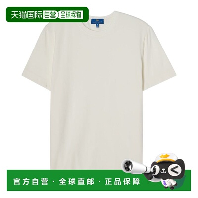 自营Robert Talbott Lion弹力运动衫T恤-白色 美国奥莱直发