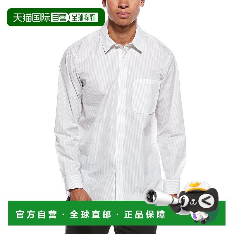 自营 theory理论时尚衬衫-白色 美国奥莱直发新款