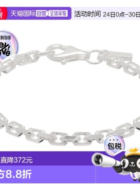 1h可退 香港直邮潮奢 Hatton Labs 男士 银色 Anchor 手链 HLS431