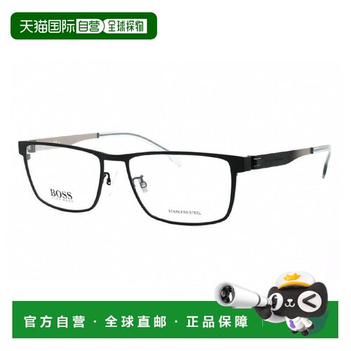 自营hugo bossBOSS 1342/F 0TI7 00哑光黑钌57mm-哑光黑钌 美国奥