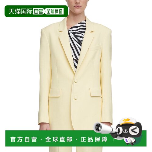 自营Adam Lippes Wool & Silk-Blend Parker Blazer - black 美国