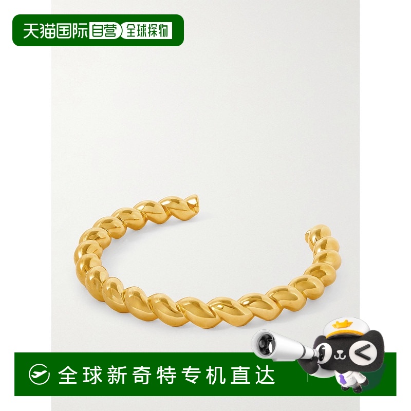 1h可退 香港直邮潮奢 Uncommon Matters 女士 Curl 金色朱红色项