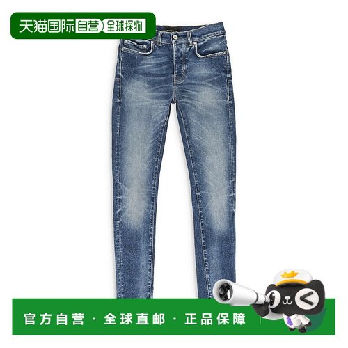 自营 purple brand三岁中期靛蓝紧身牛仔裤 - 蓝色 美国奥莱直发