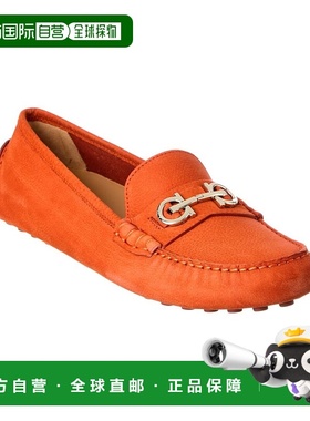 自营salvatore ferragamoFerragamo Odilia Suede Loafer - orang