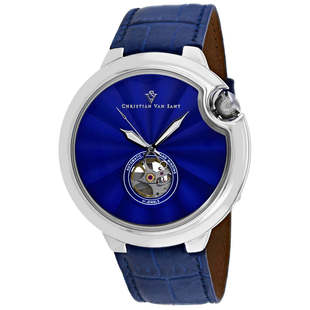 自营Christian Cyclone Round Blue Men Sant Van Automatic