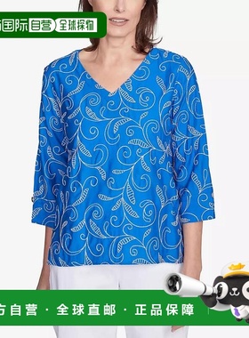 【美国直邮】alfred dunner 女士 上装T恤上衣