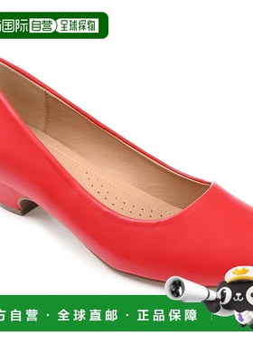 自营 Journee Collection Narrow Width Women's Comfort Saar Pu