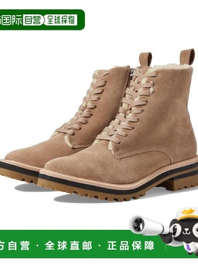 1h可退 【美国直邮】KAANAS 罗马尼亚系带战斗靴 女鞋 时装靴 杏