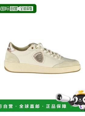 自营 Blauer Leather女式运动鞋-白色 美国奥莱直发