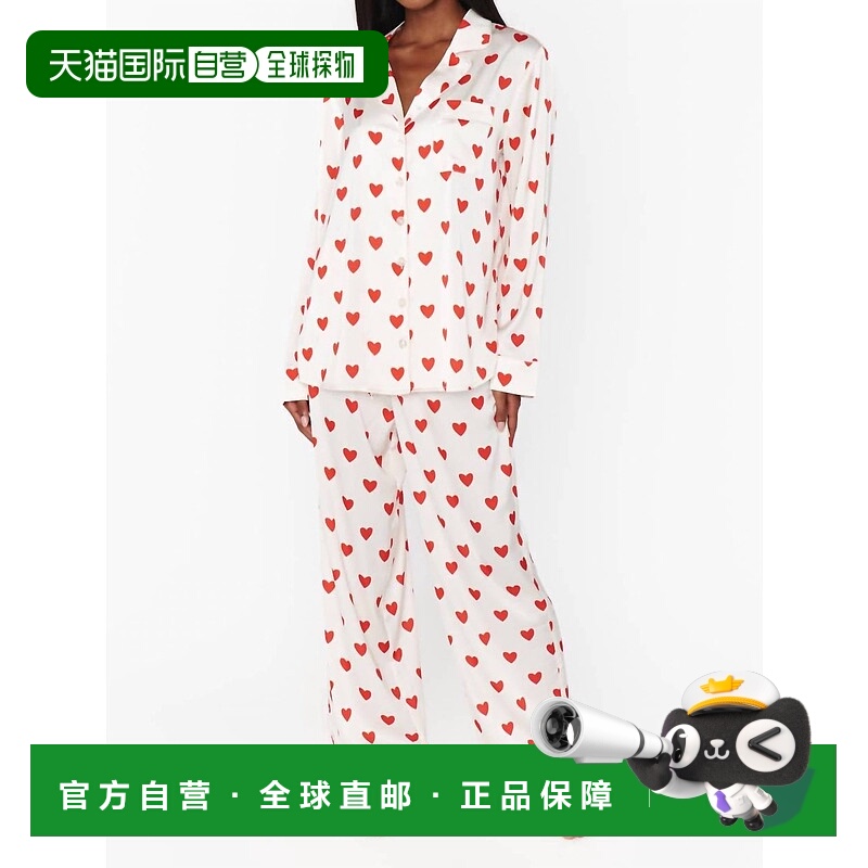 自营show me your mumuClassic Pajama Set In Queen Of Hearts -