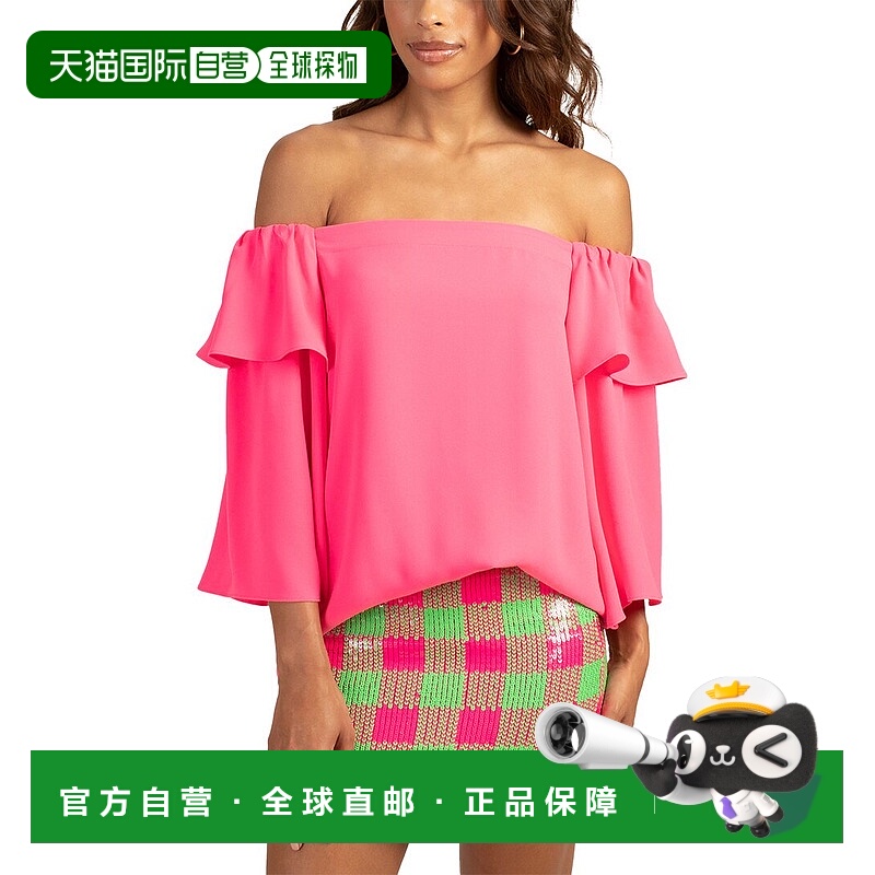 自营Trina Turk Excited 上衣 - 粉色 美国奥莱直发