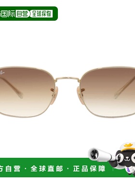 自营ray-banRay Ban Brown Gradient Rectangular Unisex Sunglas